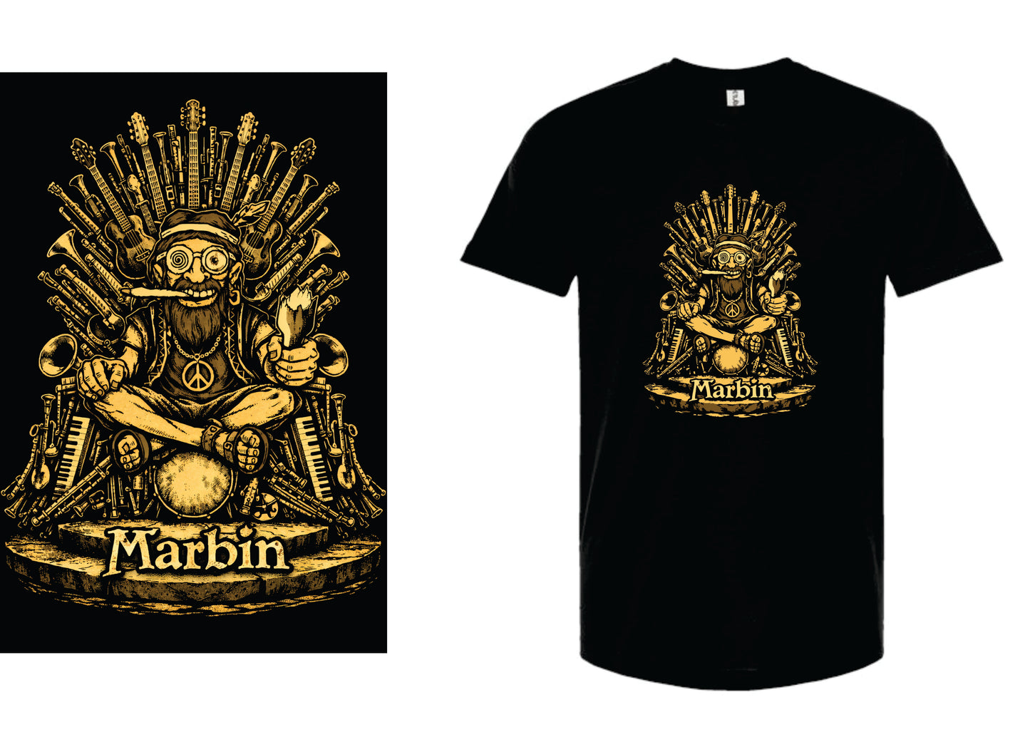 Aggressive Hippie Throne